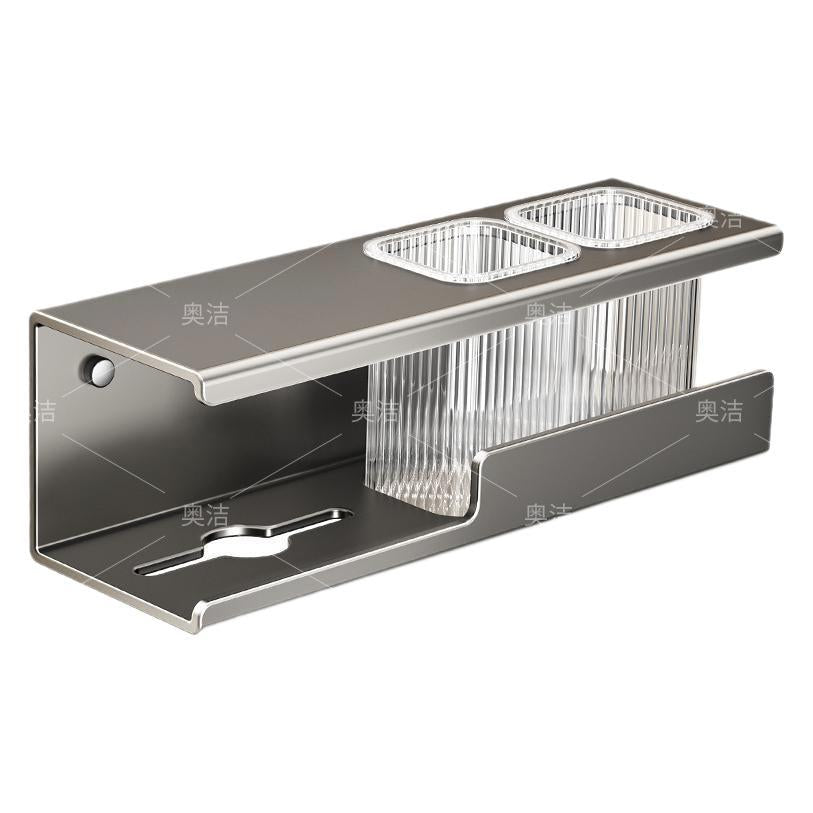 New face towel, paper rack, toilet tissue box, toilet rack, non-punching bathroom, wall-mounted toilet.