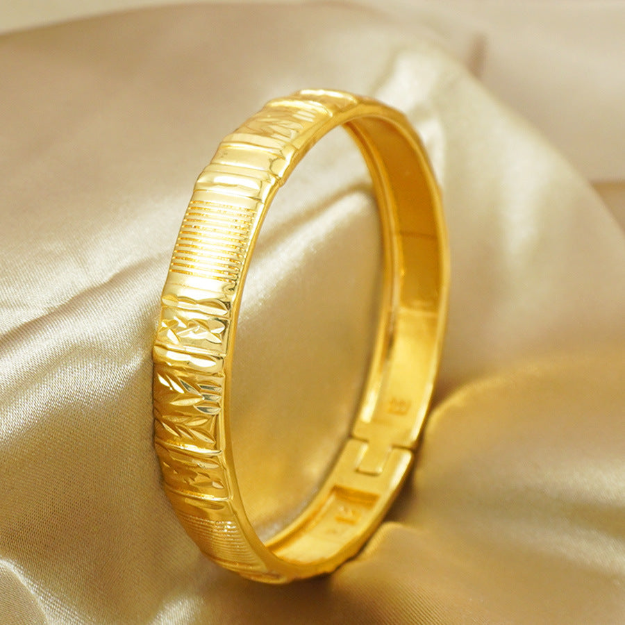New arrival cross-border dubai shiny bracelet arab middle east africa ethiopian moon embroider bracelet bride