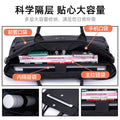 Large capacity men's tote bag document bag shoulder strap business file waterproof briefcase canvas briefcase portfolio