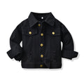 Korean style children's denim jacket, stylish spring new arrivals for boys and girls: cotton casual tops and jackets