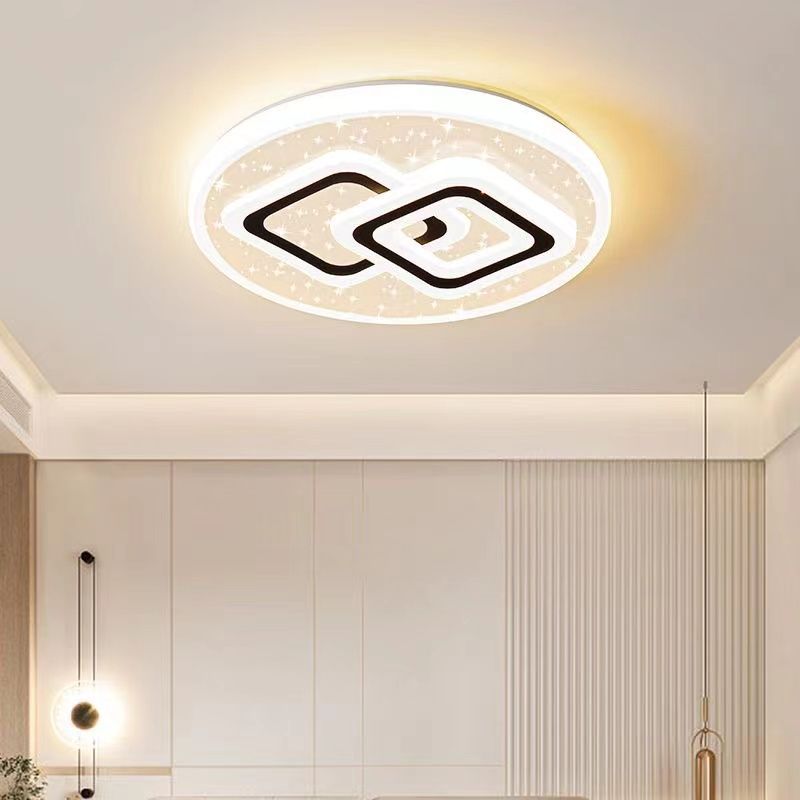 2025 new simple modern atmosphere led living room main light full of stars master bedroom dining room light whole house lighting