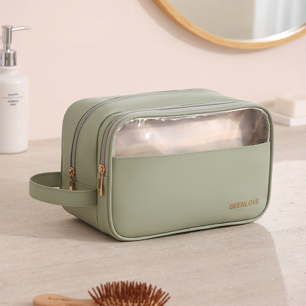 Beilian's new travel cosmetic bag is portable, high-value and large-capacity cosmetic storage bag, light and portable toilet bag.