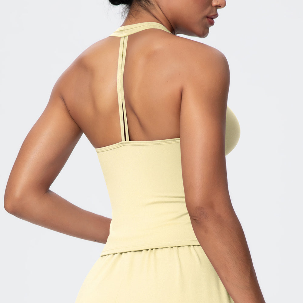 New arrival: solid color brushed microfiber breathable high-stretch yoga set - 3-piece workout outfit for running, fitness, and yoga