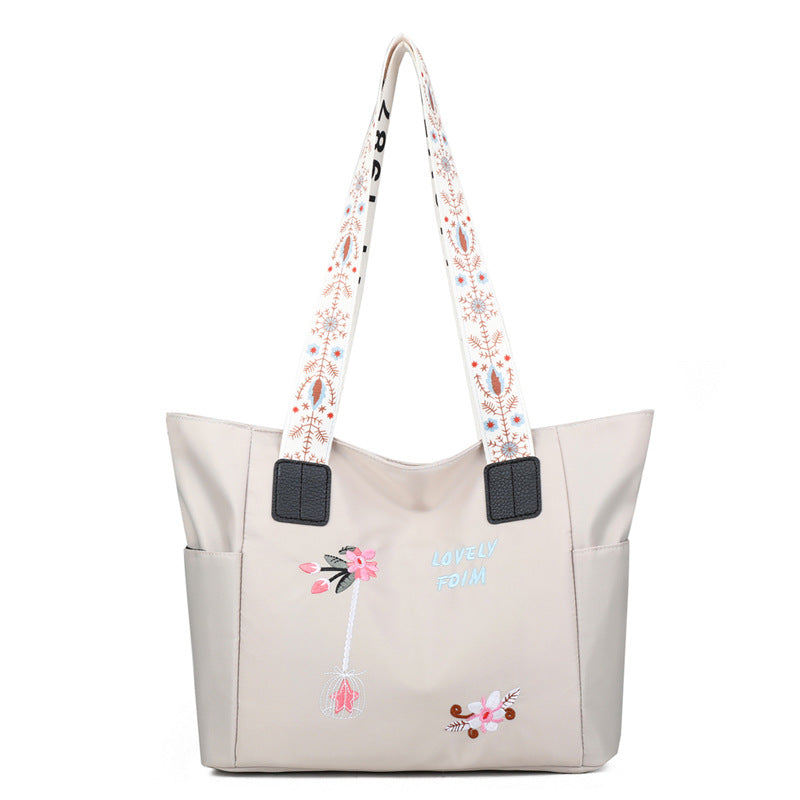 new arrival shoulder bag fashionembroidersatchel bag casual lightweight large capacity bag ladieswear bag dropshipping