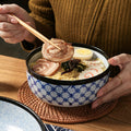 European-style restaurant & hotel unique plates - creative ceramic bowls for cold dishes, desserts, snacks, and salads