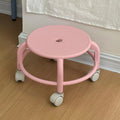 Swivel stool - heavy duty, durable, and portable. perfect for home use: ideal as a small stool, shoe bench, or step stool for adults and children. features smooth rolling casters for easy mobility