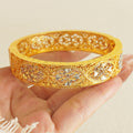Gold, silver, rose gold middle eastern ethiopian bangle dubai women's fashion jewelry bridal wedding gift