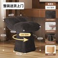 Lazy sofa girl for homerotate dressing stool reclining sofa chair bedroom makeup chair beauty salon manicure stool