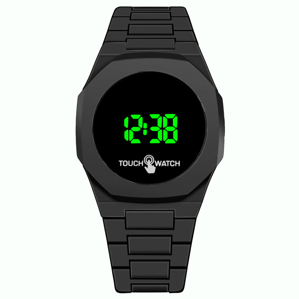 Wholesale men's electronic watches for export: southeast asia, middle east, and arab markets - led plastic sets with butterfly clasp, available for men and women