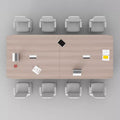 Saint li conference table long table modern conference room table and chair combination white workbench small bench table office desk