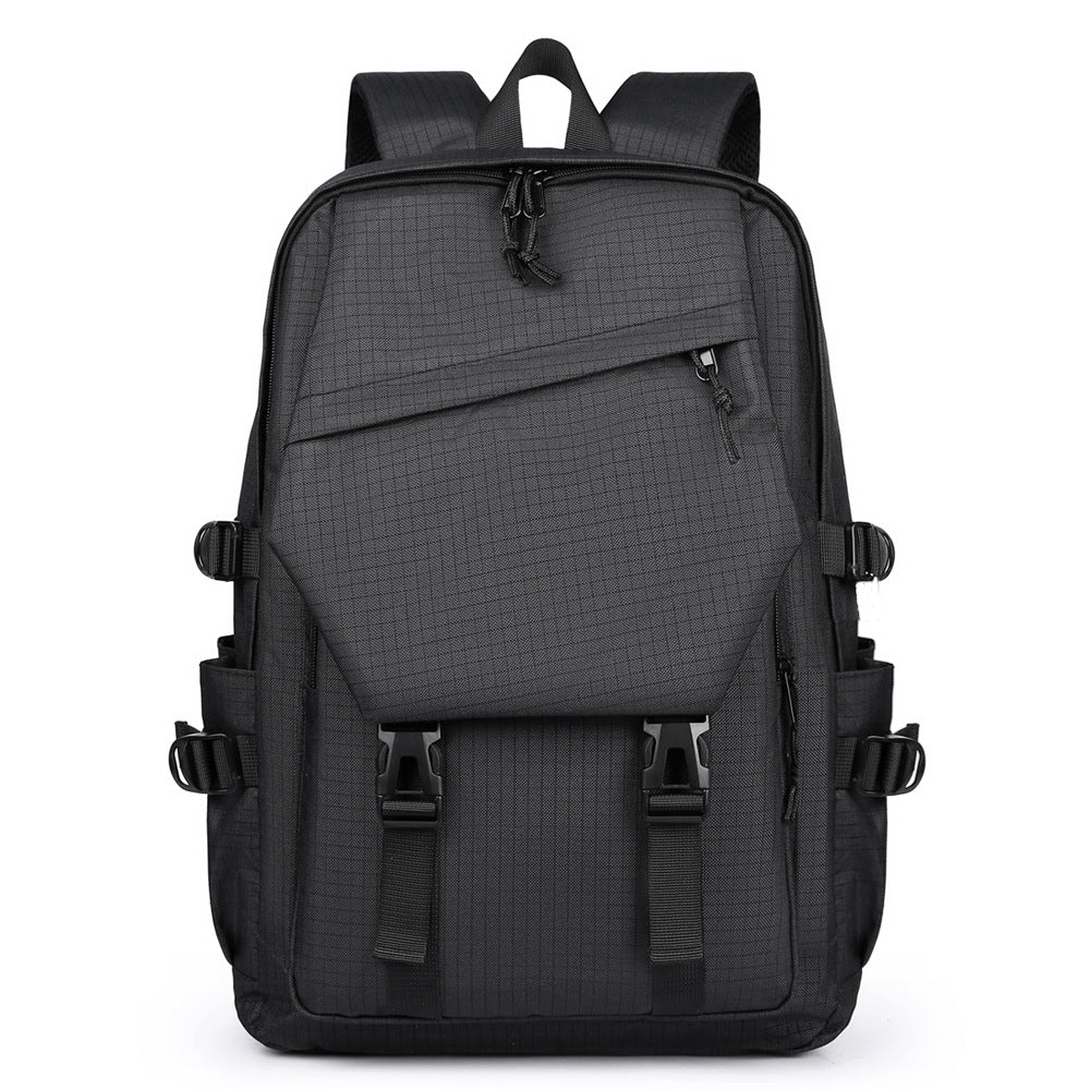 Cross-border fashion simple couple backpack leisure travel backpack large capacity trend junior high school student schoolbag