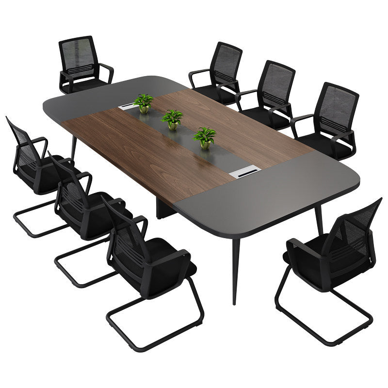 Saint li office desk conference table long table minimalist modern training reception negotiation meeting room office desk chair combination