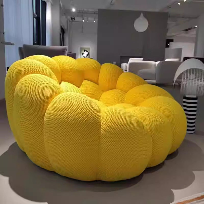 Compressed sofa single football sofa bubble sofa living room balcony casual popular curved special shaped sofa