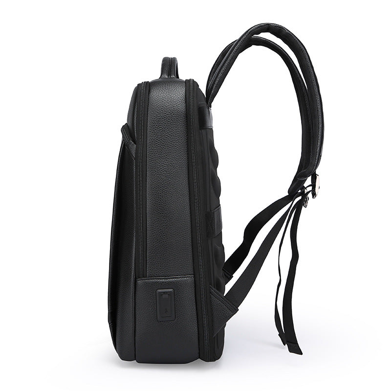 Spring and summer backpack 2024 new large-capacity business backpack men's simple casual computer bag logo