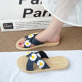 Daisy soft sole slippers women's summer outdoor wear 2024 new anti-slip bath versatile casual beach sandals