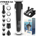 Wholesale electric hairdressing scissors rechargeable electric hair clippers full body washable lcd digital display hairdressing set cross-border