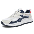 Men's summer breathable mesh casual running anti-slip sneakers - versatile trendy chunky sole dad shoes for men