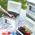 Insulated box outdoor camping picnic ice cube refrigerated car refrigerator commercial cold box stall ice box portable ice bucket