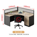Saint li office desk and chair set - financial desk, partitioned computer desk, workstation, office staff desk