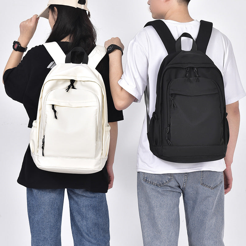 Cross-border large-capacity Korean backpack lightweight fashion student schoolbag outdoor travel backpack casual backpack men and women
