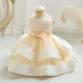 Exportgirlnew arrivalkids dresssequinprincess dressfemale baby first birthday dresskids dress
