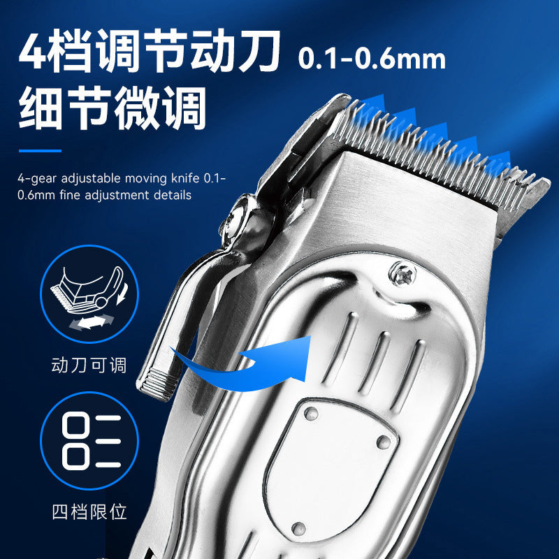 new arrival electric hairdresser, full metal body, lcd digital display, powerful power electric hair clipper, hair salon special hair