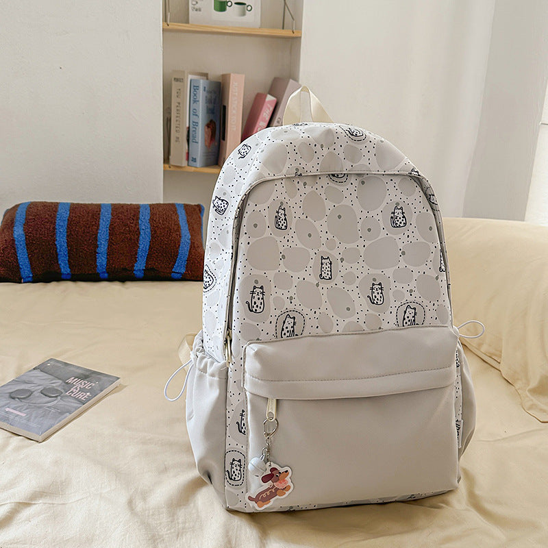 Cartoon capybara backpack - cute kids' small backpack, student rucksack, large capacity travel backpack - wholesale