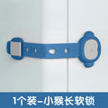 Little monkey style - long soft lock [blue] 2-pack