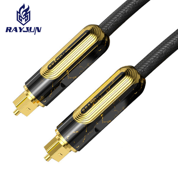 Brand Private Mode Optical Fiber Audio Cable Audio Power Amplifier Fever Digital Optical Fiber Audio TV Power Amplifier Audio Cable