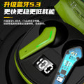 Bluetooth gaming earbuds - high-fidelity audio, noise cancellation, illuminated design, universal compatibility, extended battery life, wireless