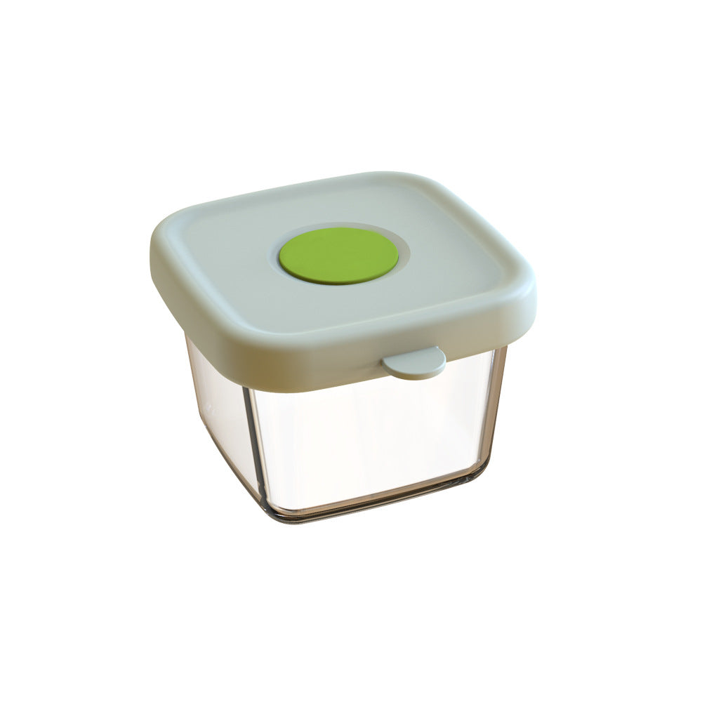 Kids glass food supplement box silicone fresh lid portable tableware box baby jam box snack box can be steamed and cooked wholesale