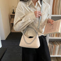 2026 spring new chain bag women's bag trendy versatile handbag small crossbody bag light luxury texture commuter shoulder bag