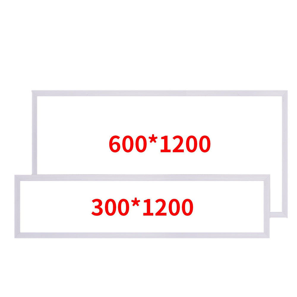 Integrated ceiling 600x1200 flat panel light 300x1200 aluminum gusset gypsum board embedded led light 30x120