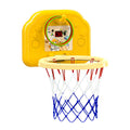Kids' hanging basketball hoop - indoor/outdoor, no drilling required, foldable, with scoring system and rings - perfect for kindergarten basketball games and toys