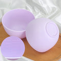 Beauty tools tpr imitation silicone mask bowl plastic soft bowl mask stick mixing bowl supplies beauty set medium size