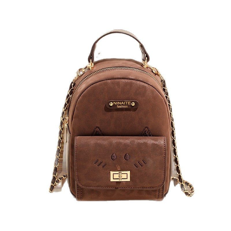 2025 autumn new women's bag: high-end, stylish backpack - perfect for students, commuting, and travel - large capacity