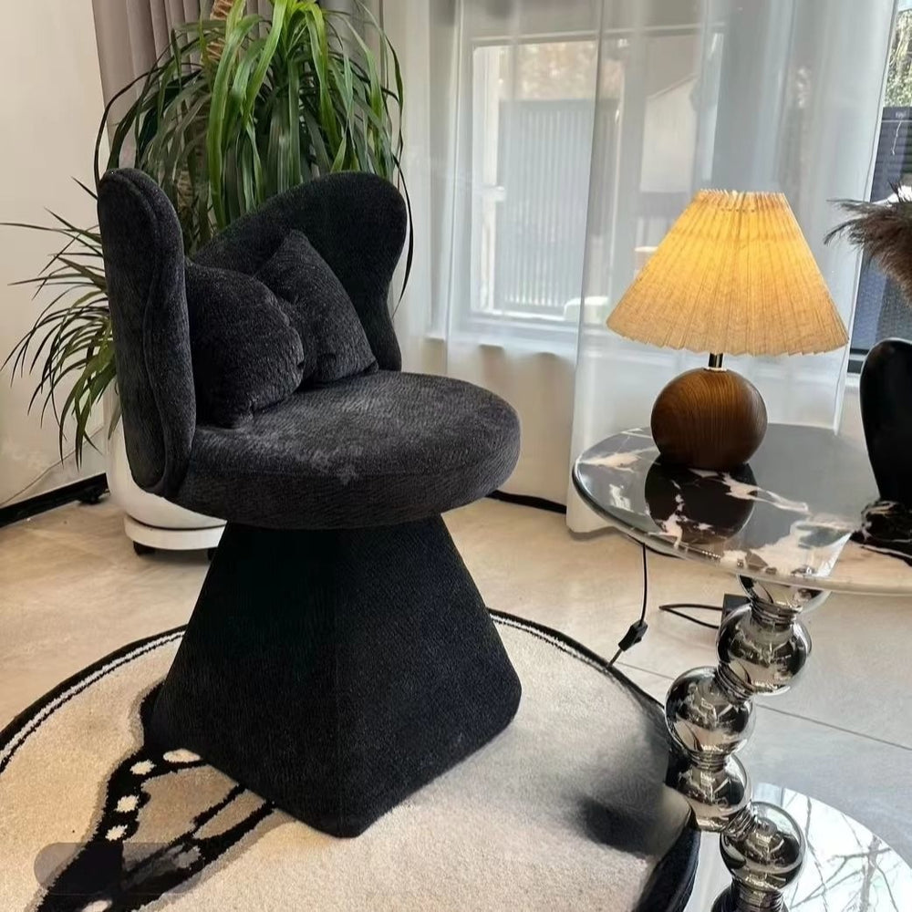Casual dressing stool beauty salon manicure chair modern makeup stool bedroom butterfly chair back chair dining table chair metal