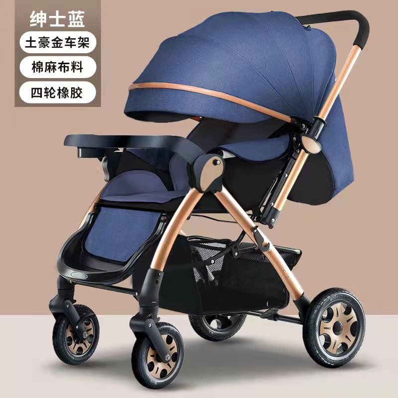 Baby stroller - reclining, lightweight, foldable, 2-way pushchair for infants and toddlers (0-3 years)