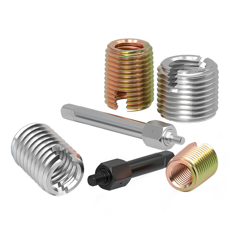 304 Stainless Steel/Color-plated Zinc Type 302 Self-Tapping Braces Self-Tapping Thread Sheath Slotted Thread Sheath Protective Bushing