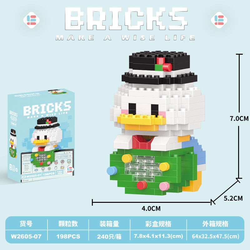 Compatible with lego animal friends series cartoon figurines, educational building blocks, children's bricks, street vendor toys, wholesale gifts