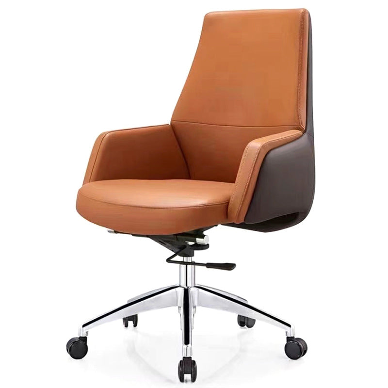 Boss Chair Office Chair Modern Leather Chair Simple Computer Chair Manager Study Household Swivel Chair Light Luxury Live Chair