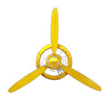 Retro industrial style wall clock - propeller airplane head design - creative home decor wall hanging iron art e18