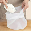 Silicone kneading bag - food grade silicone flour bag - kitchen home use non-stick dough kneading & proofing tool - mess-free baking