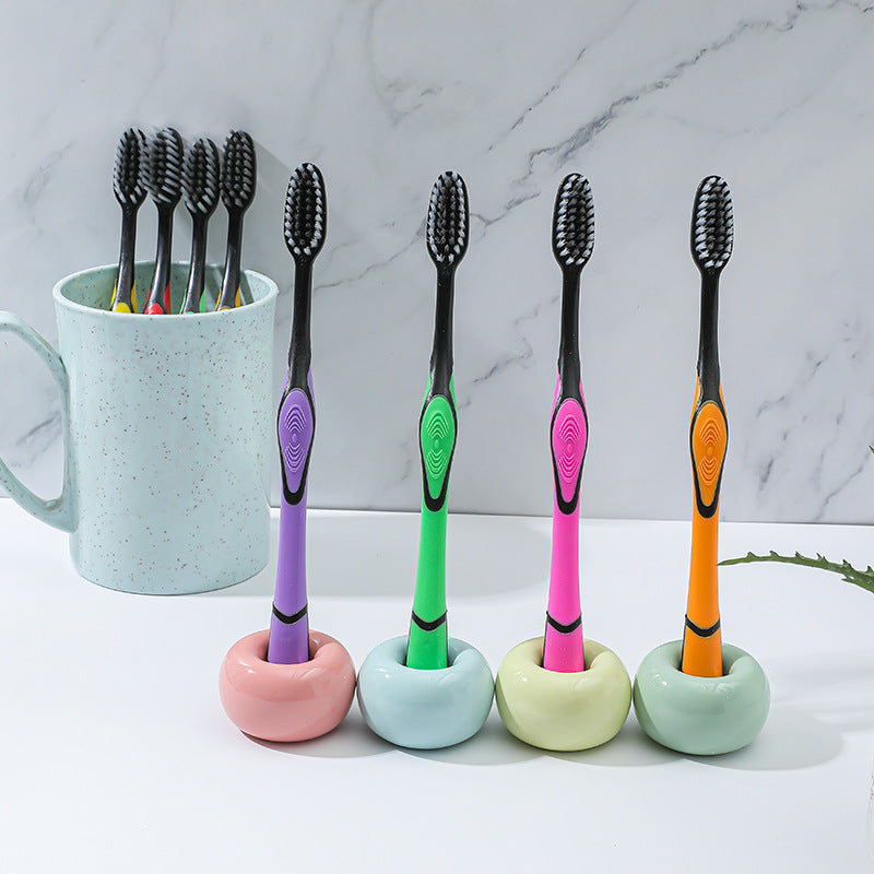 Yama model factory spot bamboo charcoal soft hair doctor single shopping mall cleaning supermarket toothbrush  stall wholesale