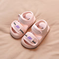 summer collection: baby soft-soled first walker shoes, toddler velcro anti-kick sandals, unisex athletic beach shoes for boys and girls