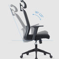 Office chair comfortable sit stand home computer chair swivel ergonomic chair conference chair desk chair staff chair