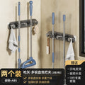 Suction cup mop wall hanging clip, no punching bathroom hook, bathroom hanging mop, broom, strong fixed storage handy gadget