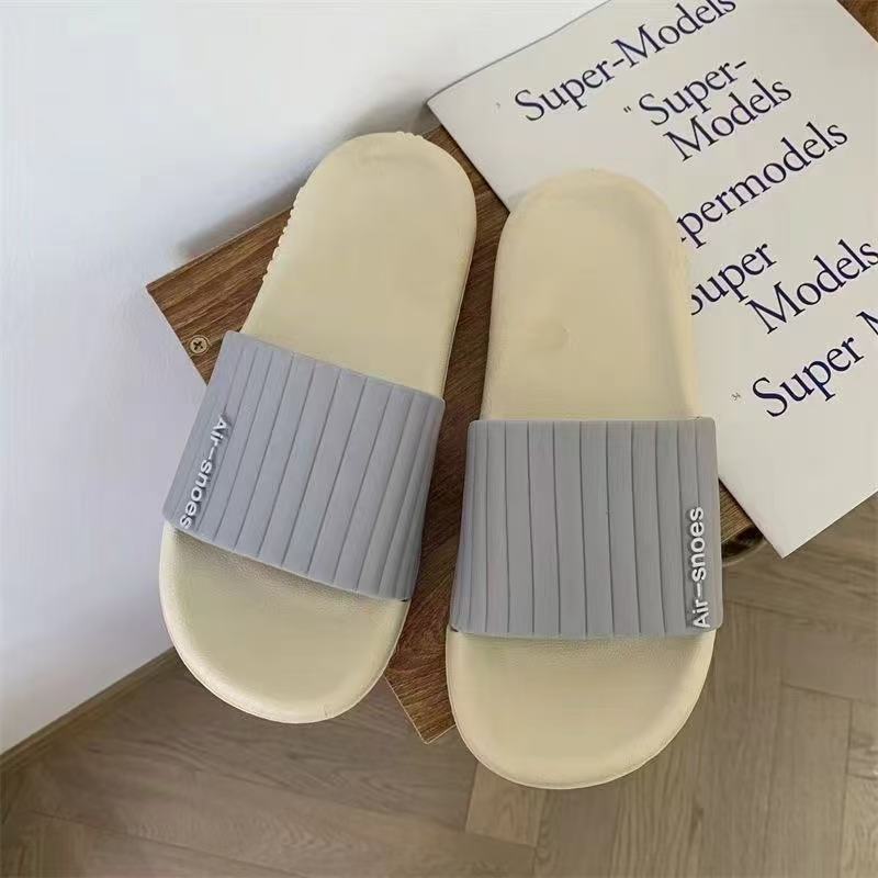 2026 new men's slippers - summer fashion indoor home anti-slip bathroom couple korean style soft sole sandals - wholesale