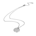 European and american fashion jewelry women's smooth round pendant heart lock necklace 18k gold necklace jewelry wholesale manufacturer