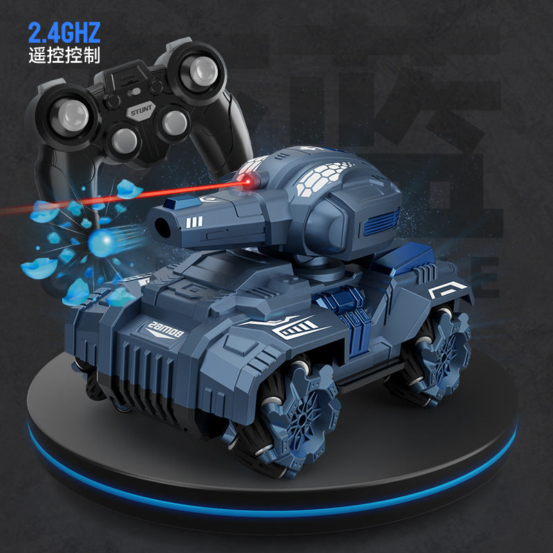 gesture-sensing tank water bomb remote control car wireless four-wheel drive off-road armored vehicle four-wheel drive car boy toy